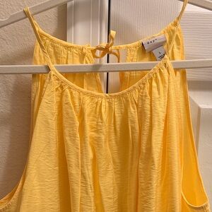 A New Day Yellow Sleeveless Women's Top